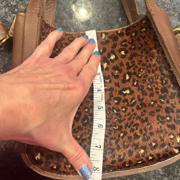 Madewell Sydney Calf Hair Leopard Handbag – Never Used, Excellent Condition! - Picture 7 of 8
